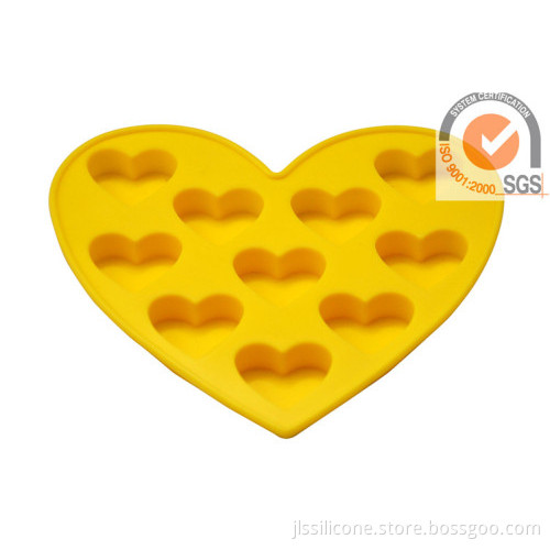 Heart Silicone Ice Cube Trays